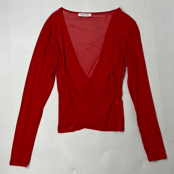 Sheer Long Sleeve Top - Picture 1 of 2